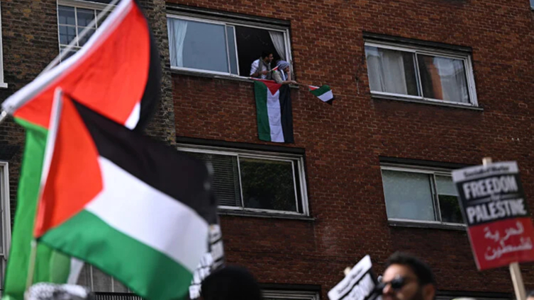 Avrupa'da Filistin'e destek gösterileri